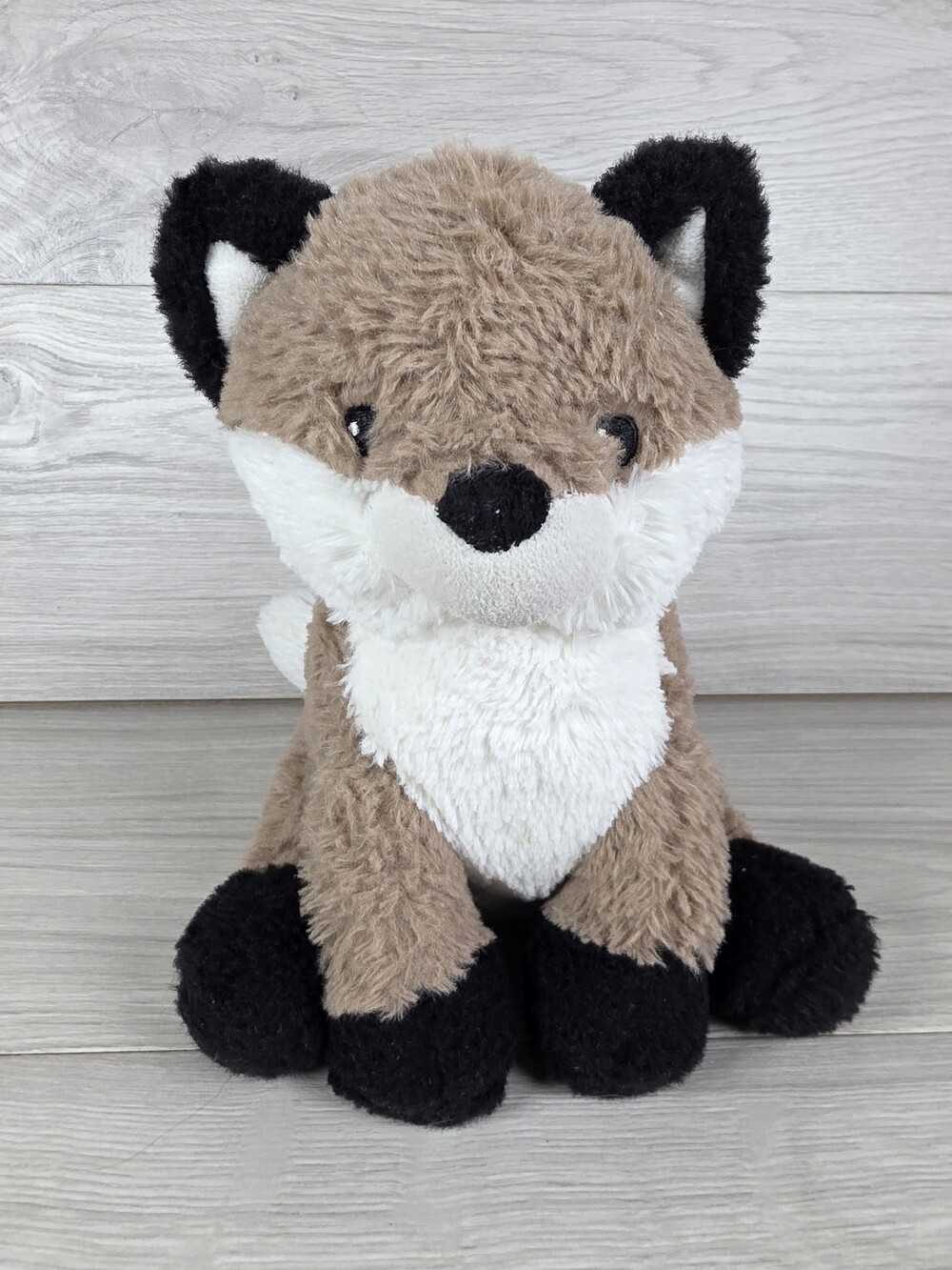 Lambs & Ivy Plush Fox Stuffed Animal Soft Brown White Black SU28